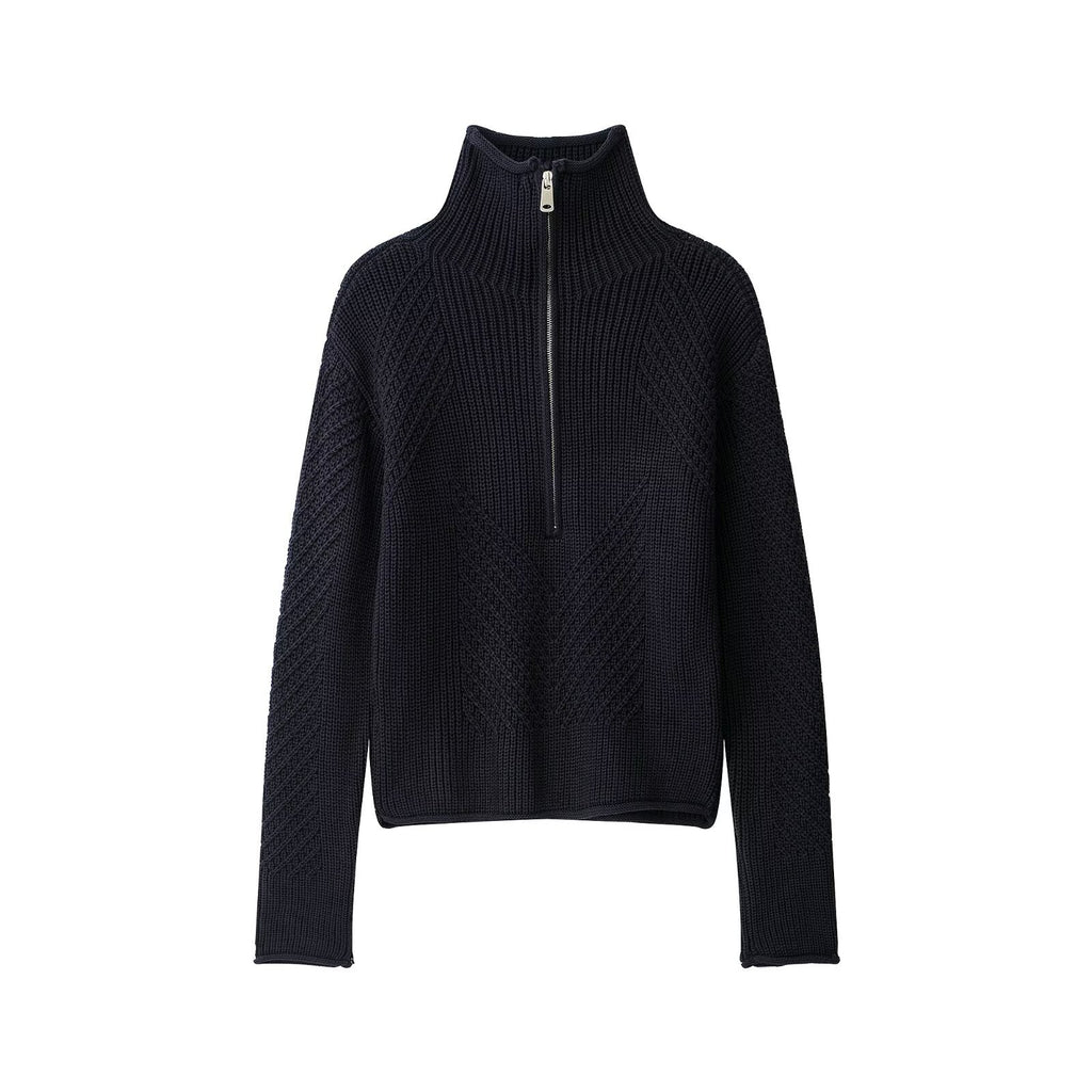 Half-Zip Knit Sweater — El detalle que cambia todo | ATELIER NOVA