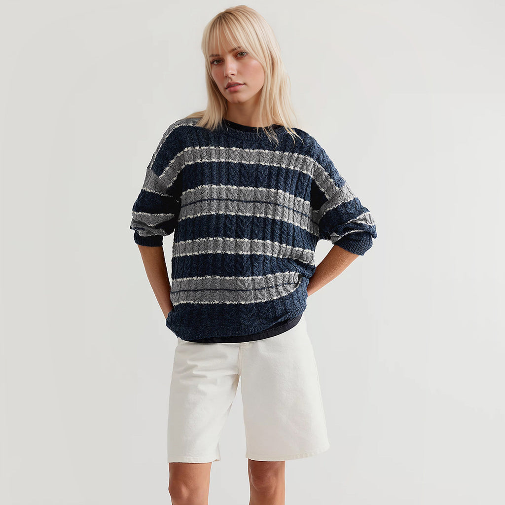 Striped Knit Sweater — Color que toma posición | ATELIER NOVA