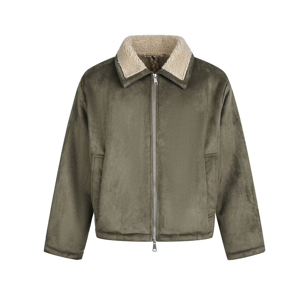 Fleece Lined Zip Coat — Calidez con intención | ATELIER NOVA