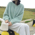 Cardigan de Punto Faux Mink — Suavidad de lujo, calidez real | ATELIER NOVA