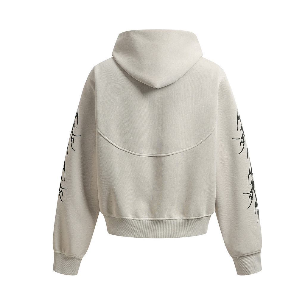 Zipper hoodie for men