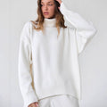 Jersey Cuello Alto Liso — Minimalismo que abriga | ATELIER NOVA