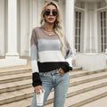 Color Block Knit Sweater — El bloque de color como firma | ATELIER NOVA